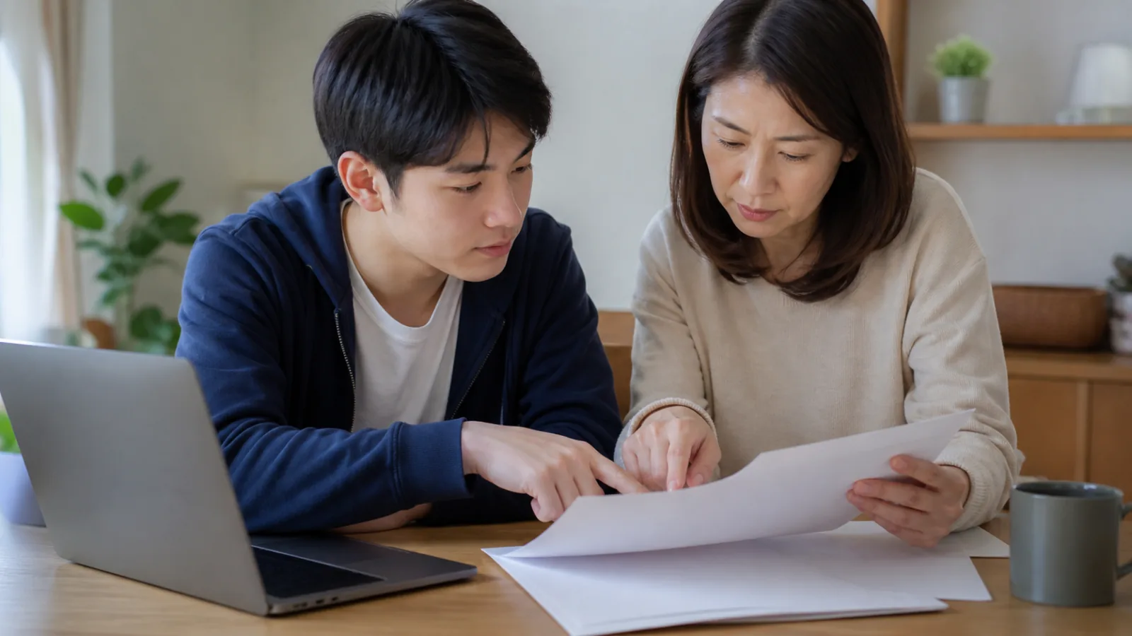 學生比較不同留學代辦方案與顧問服務內容
